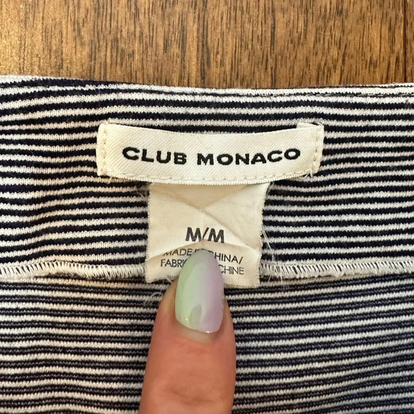 Club Monaco Striped Skirt Sz. M - Picture 3 of 4